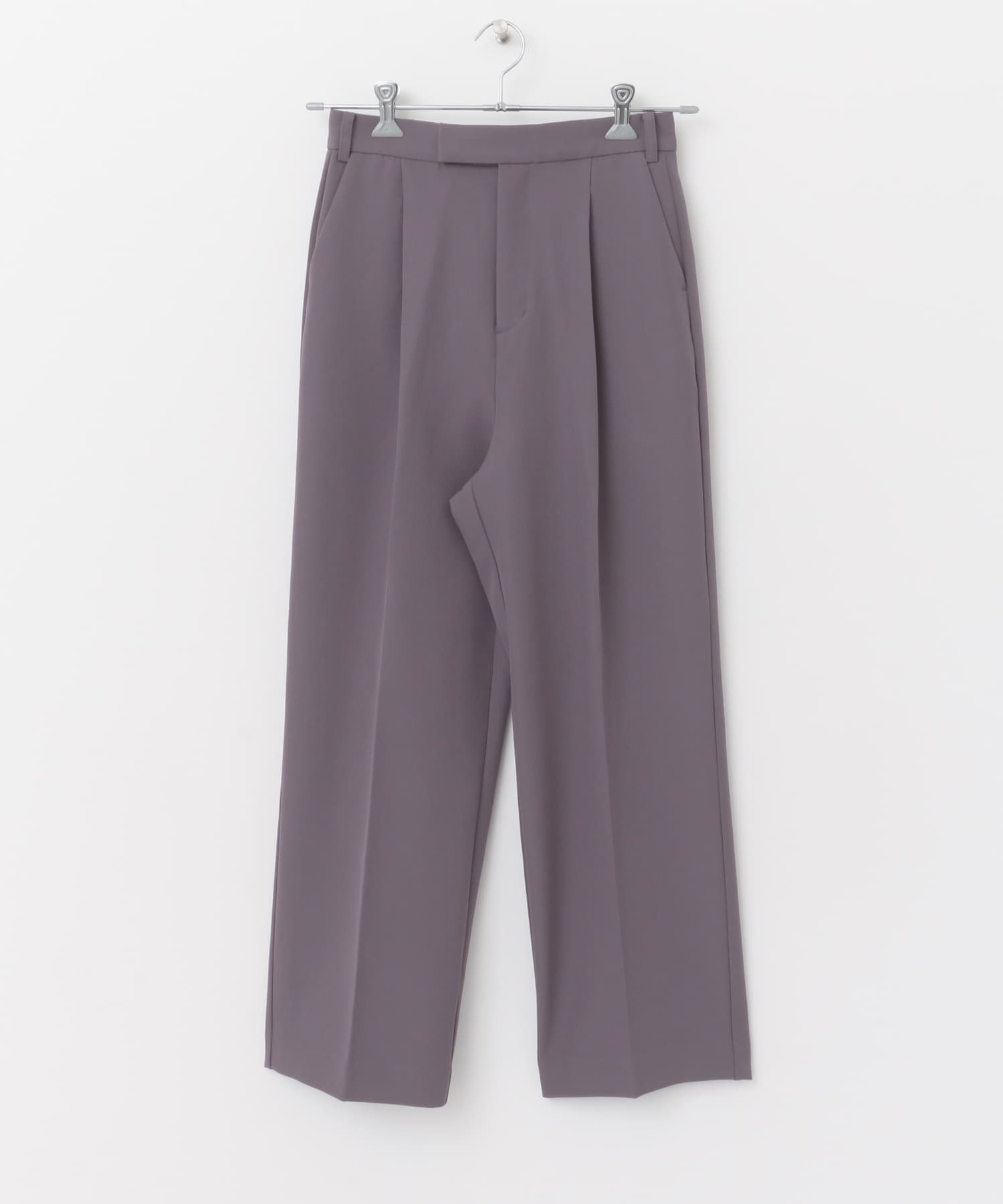 雙層織物長褲(紫色-S-PURPLE)