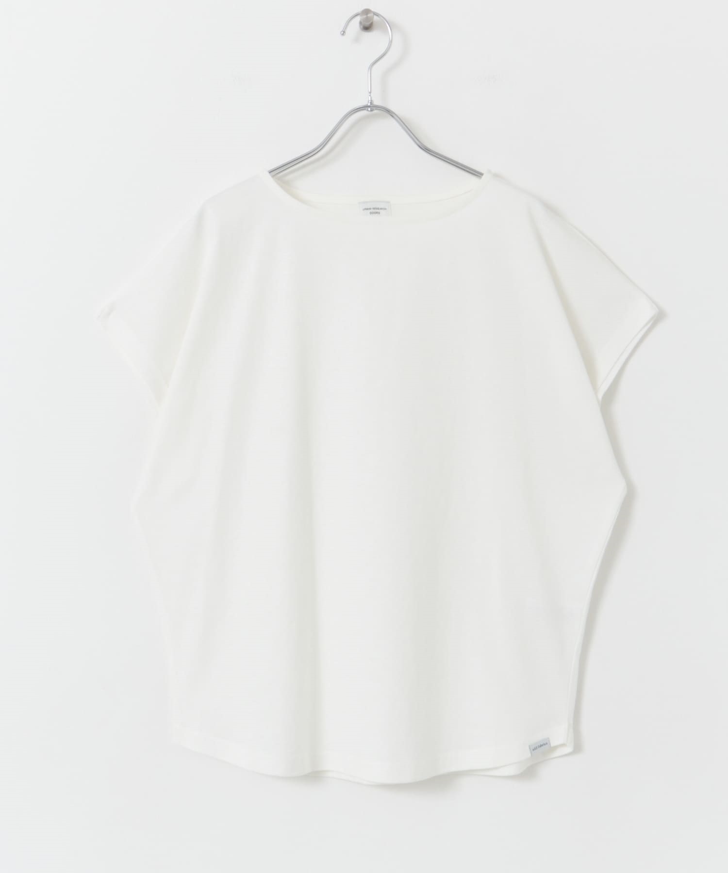 add fabrics 寬版法式袖T恤(白色-M-WHITE)