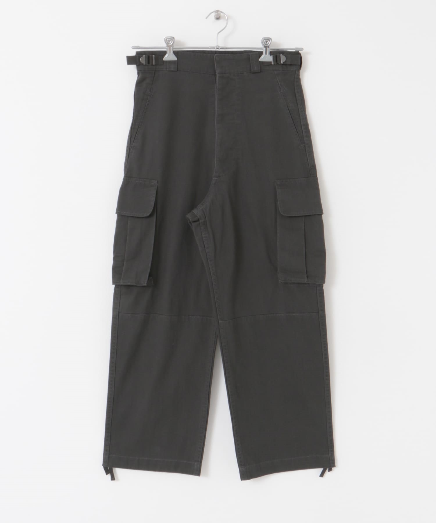 復古感工作褲(炭灰色-36-CHARCOAL GRAY)