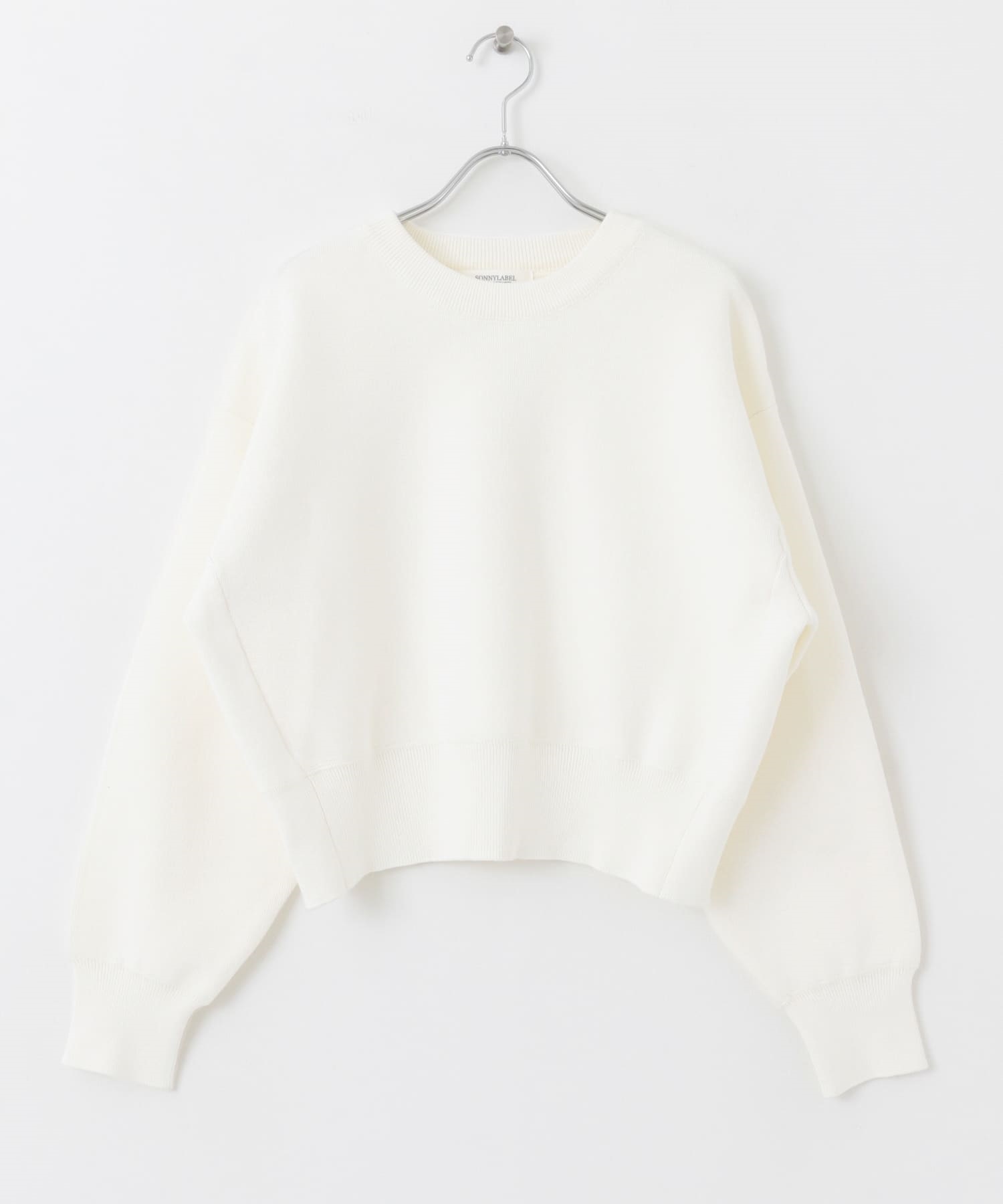 休閒感針織衫(米色-FREE-OFF WHITE)