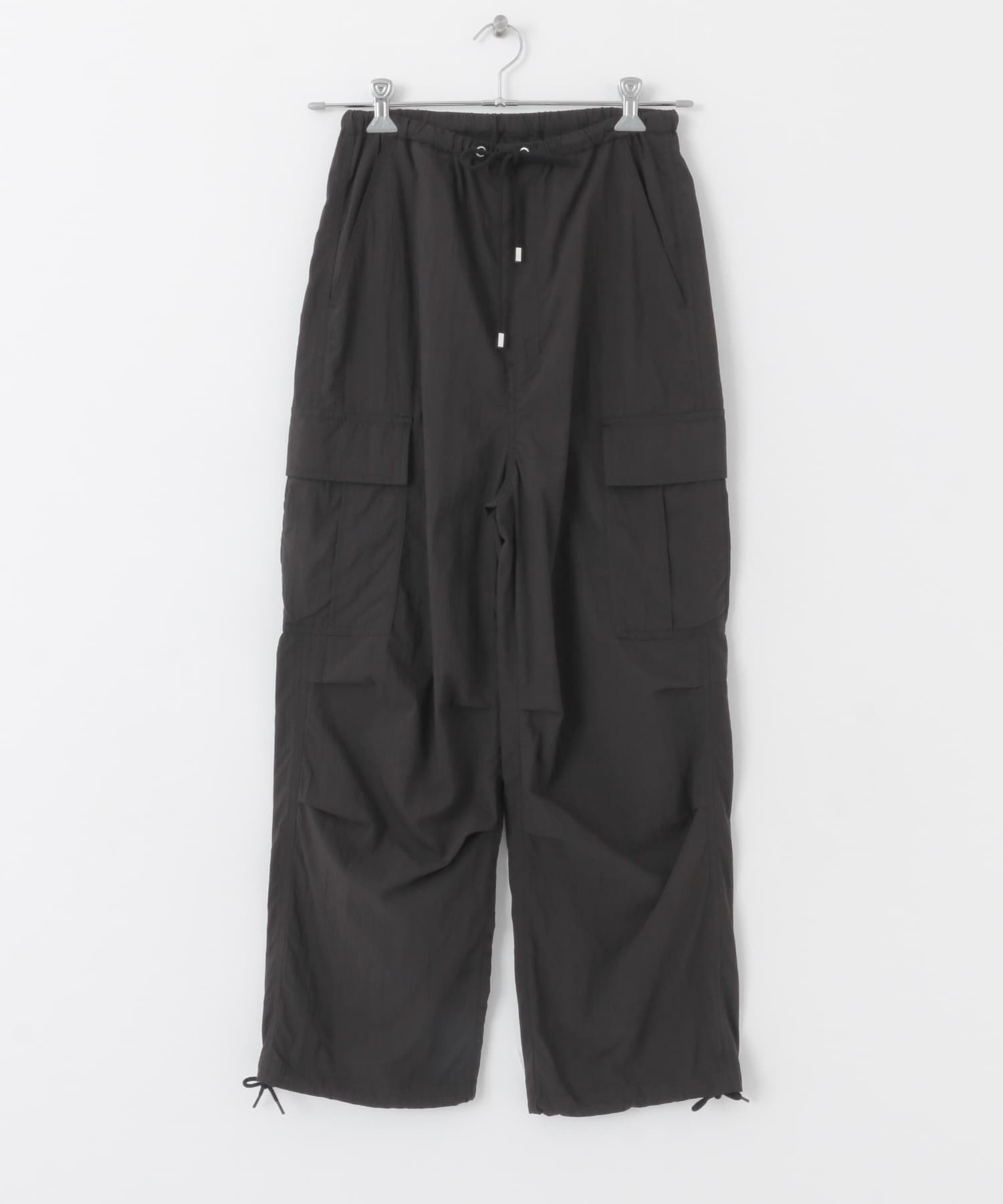 降落傘褲(黑色-FREE-BLACK)
