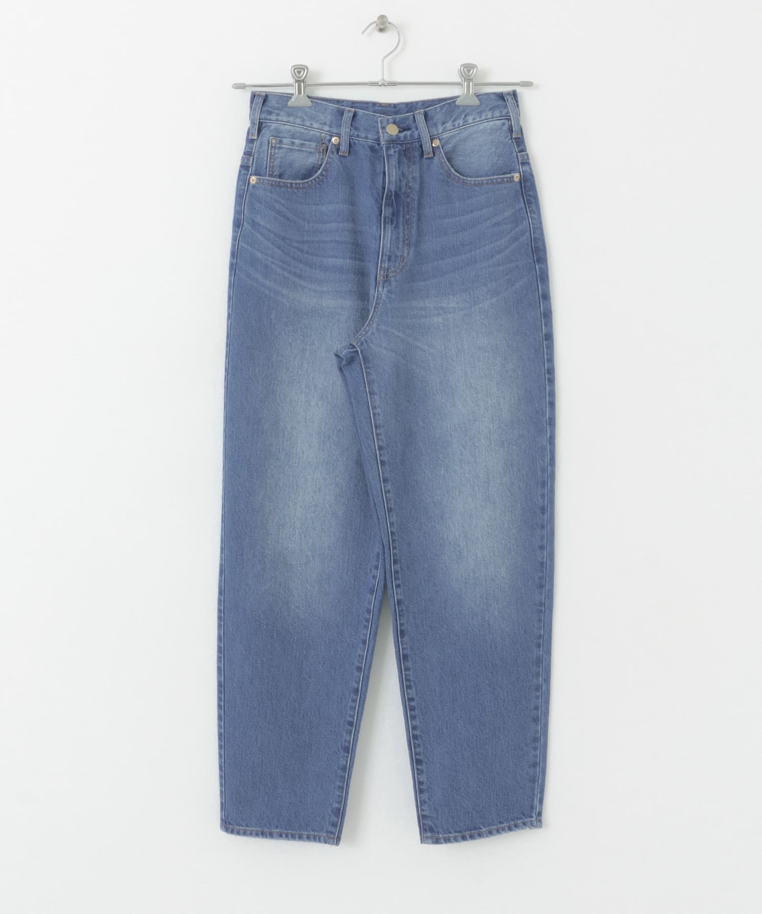 錐形牛仔褲(藍色-34-BLUE)