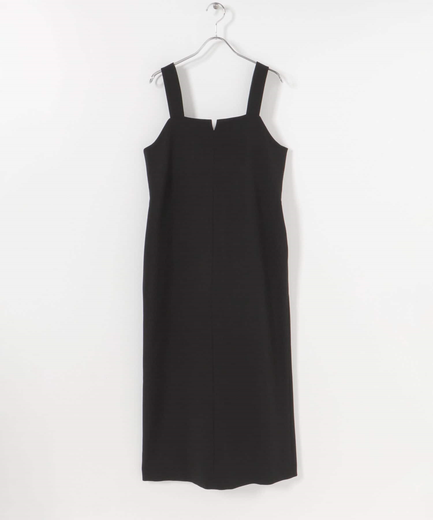 露背設計吊帶洋裝(黑色-36-BLACK)