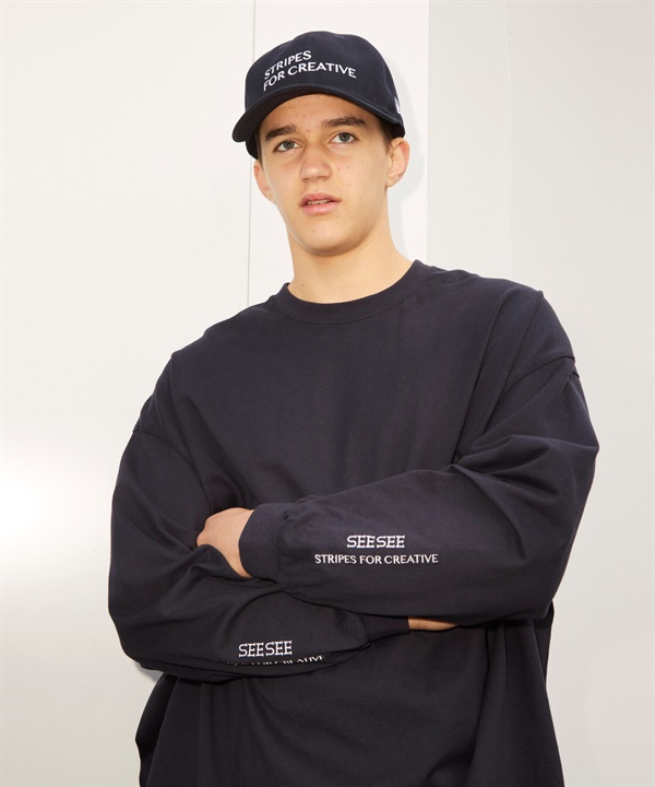 SEE SEE×S.F.C　SUPER BIG ROUND LS TEE