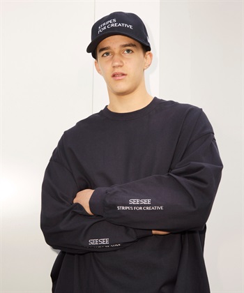 SEE SEE×S.F.C　SUPER BIG ROUND LS TEE