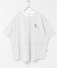 SEE SEE×S.F.C　SUPER BIG BORDER SS TEE(白色-M-WHITE)