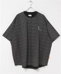 SEE SEE×S.F.C　SUPER BIG BORDER SS TEE(黑色-M-BLACK)