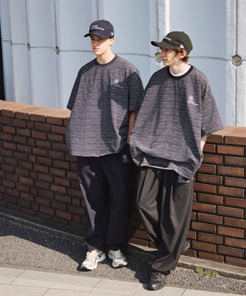 SEE SEE×S.F.C　SUPER BIG BORDER SS TEE