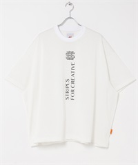 SEE SEE×S.F.C　SUPER BIG FLAT SS TEE（TECH）(白色-M-WHITE)