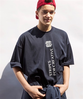 SEE SEE×S.F.C　SUPER BIG FLAT SS TEE（TECH）