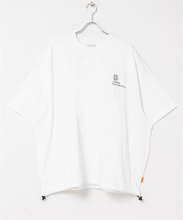 SEE SEE×S.F.C　SUPER BIG SS TEE　W/DRAWSTRINGS(白色-M-WHITE)