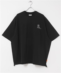 SEE SEE×S.F.C　SUPER BIG SS TEE　W/DRAWSTRINGS(黑色-M-BLACK)