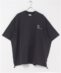 SEE SEE×S.F.C　SUPER BIG SS TEE　W/DRAWSTRINGS(藏青色-M-NAVY)