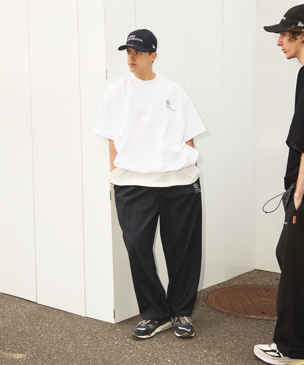 SEE SEE×S.F.C　SUPER BIG SS TEE　W/DRAWSTRINGS