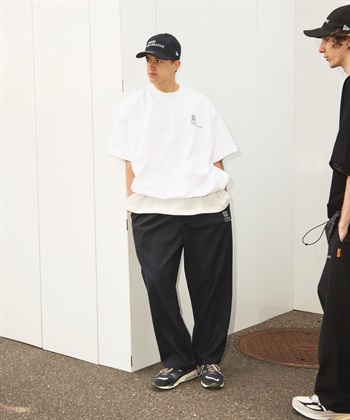 SEE SEE×S.F.C　SUPER BIG SS TEE　W/DRAWSTRINGS