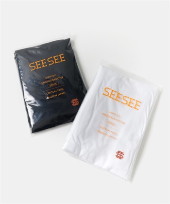 【別注】SEE SEE /  BASIC 2PACK TEE