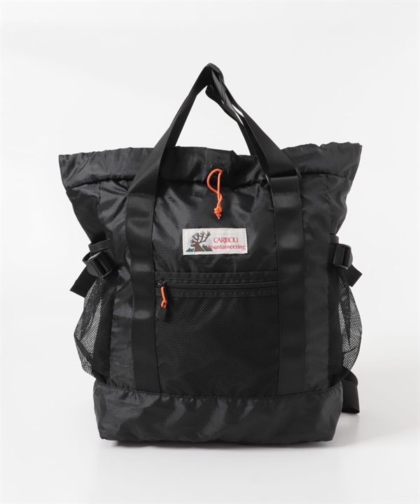 EKAL / 【別注】Caribou Mountaineering / 輕量後背托特包(黑色-one-BLACK)