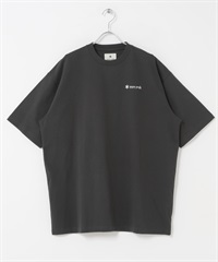 【別注】Snow Peak / LOGO演變T恤(炭灰色-M-CHARCOAL GRAY)