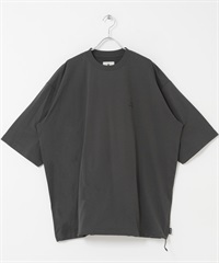 【別注】Snow Peak / 水陸兩用抽繩T恤(炭灰色-M-CHARCOAL GRAY)