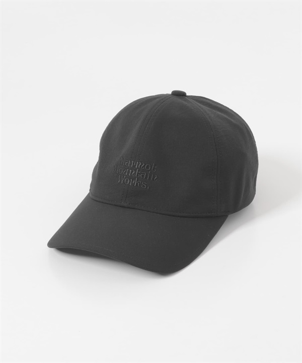 【別注】Marmot / DotAir® 棒球帽(墨黑色-FREE-DEEPBLACK)