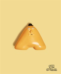 CHICACA  黑帽字母君(【字母君 A 先生】-ONE-COLOR A)