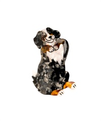 Coucou Suzette / 動物髮爪夾(伯恩山犬-one-BLACK)