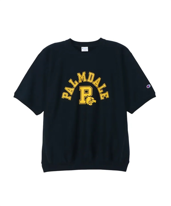 Champion / REVERSE WEAVE® 10oz厚磅印花休閒上衣(藏青色-M-NAVY)