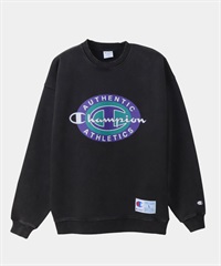 Champion / CREW NECK SWEATSHIRT(黑色-M-BLACK)