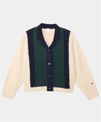 Champion / SWEATER CARDIGAN(深綠色-M-其他綠色)