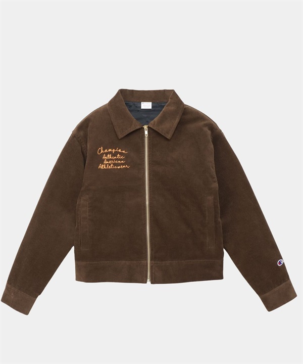 Champion / ZIP JACKET(深褐色-M-DARK BROWN)