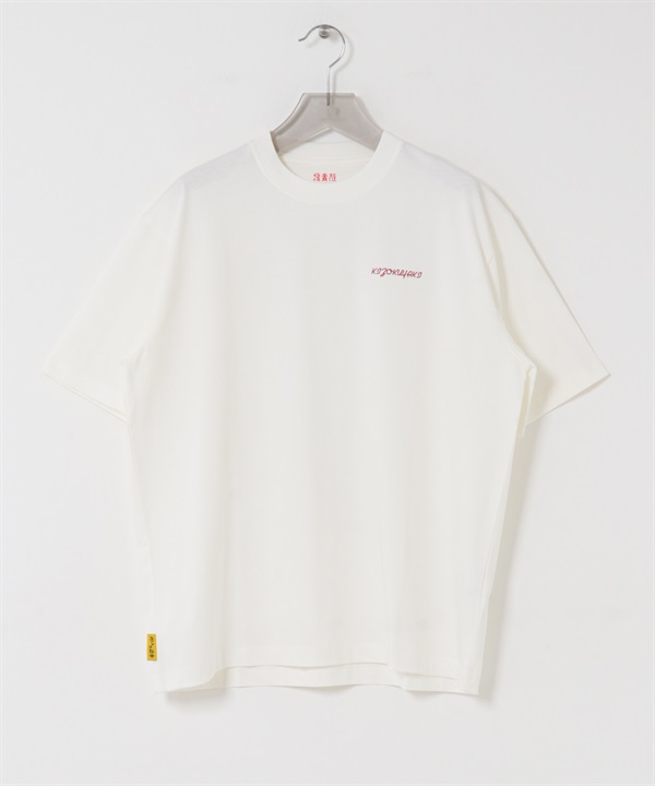 鳥貴族×UR UnuboResearch 短袖T恤A(白色-M-WHITE)