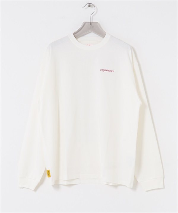 鳥貴族×UR UnuboResearch 長袖T恤A(白色-M-WHITE)