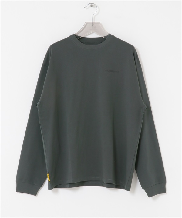 鳥貴族×UR UnuboResearch 長袖T恤A(炭灰色-M-CHARCOAL GRAY)