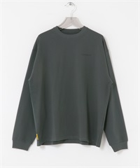 鳥貴族×UR UnuboResearch 長袖T恤A(炭灰色-M-CHARCOAL GRAY)