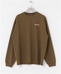 鳥貴族×UR UnuboResearch 長袖T恤A(摩卡色-M-MOCHA)