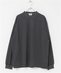 FORK&SPOON CAVE橫紋長袖T恤(黑色ｘ米色-4-其他黑色)