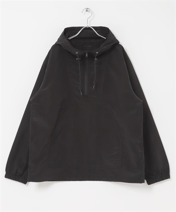FORK&SPOON 尼龍連帽上衣(黑色-4-BLACK)