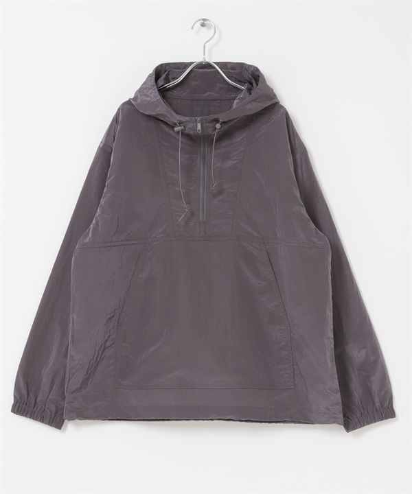 FORK&SPOON 尼龍連帽上衣(炭灰色-4-CHARCOAL GRAY)