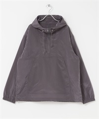 FORK&SPOON 尼龍連帽上衣(炭灰色-4-CHARCOAL GRAY)