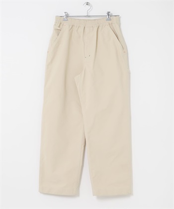 FORK&SPOON PE帆布畫家褲(象牙白-5-IVORY)
