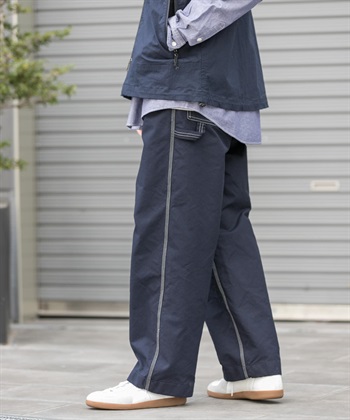 FORK&SPOON PE帆布畫家褲