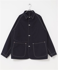 FORK&SPOON PE帆布工裝夾克(藏青色-4-NAVY)