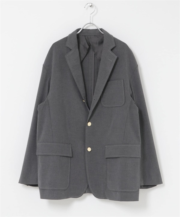 FORK&SPOON CARREMAN西裝外套(炭灰色-4-CHARCOAL GRAY)
