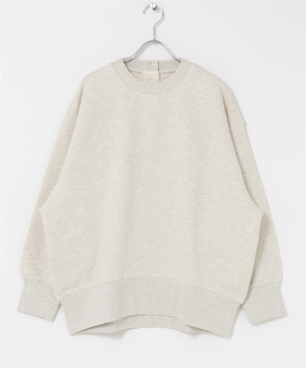 FORK&SPOON 背面壓扣休閒上衣(燕麥色-1-OATMEAL)