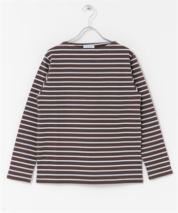 FORK&SPOON 船型領橫紋上衣(可可色x藍色-1-其他藍色)