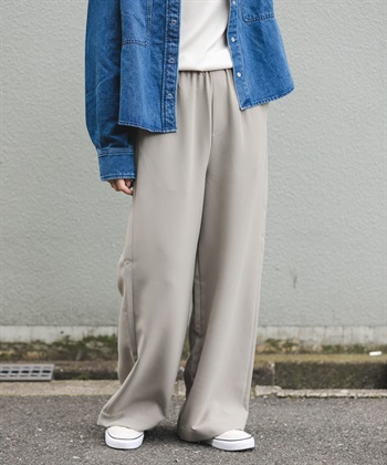 FORK&SPOON 雙層織物輕便長褲