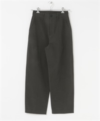 FORK&SPOON 中央壓線長褲(炭灰色-1-CHARCOAL GRAY)