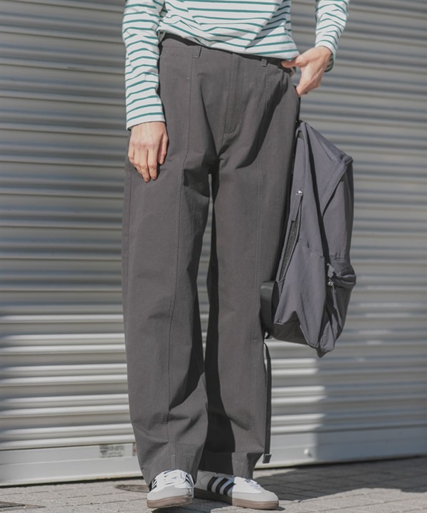 FORK&SPOON 中央壓線長褲