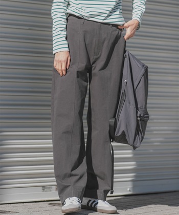 FORK&SPOON 中央壓線長褲