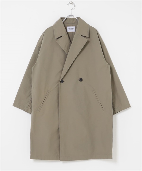 FORK&SPOON 寬鬆中長版輕量大衣(摩卡色-1-MOCHA)